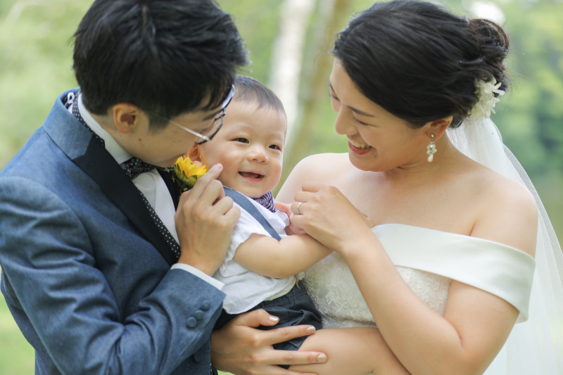 お子様と一緒に