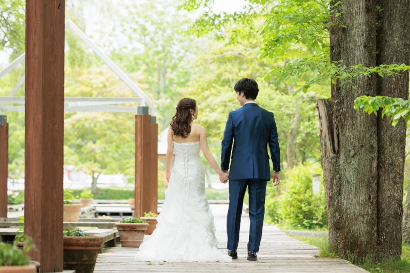 お散歩しながら