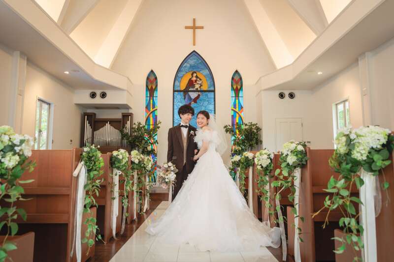 次はゆとりろチャペルでの撮影!