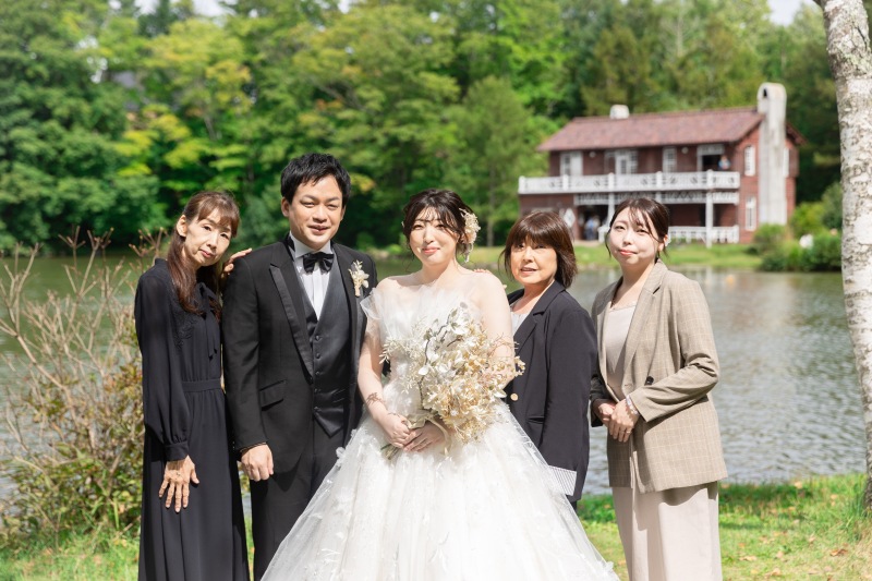 かっちり、集合写真も。