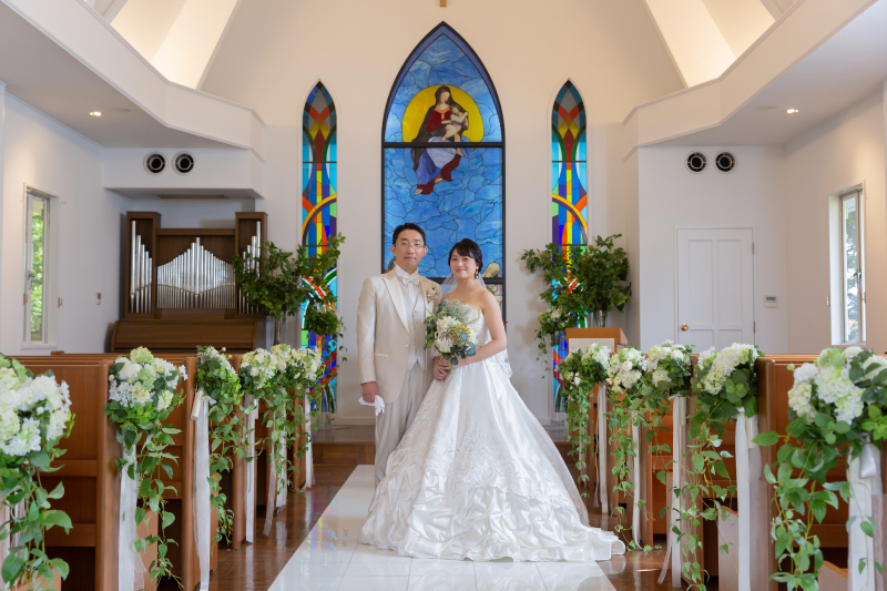 チャペルに移動!