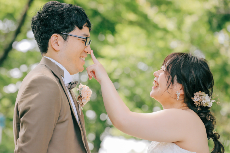 お鼻をポチッと☆