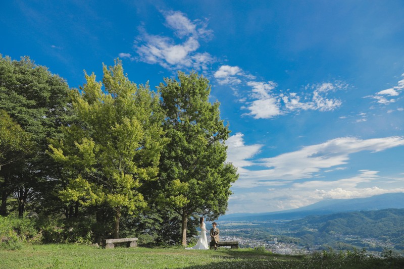 青空と景色がとっても綺麗でした。