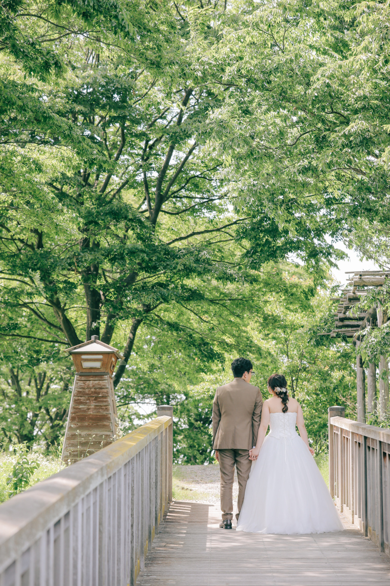 高台にある公園