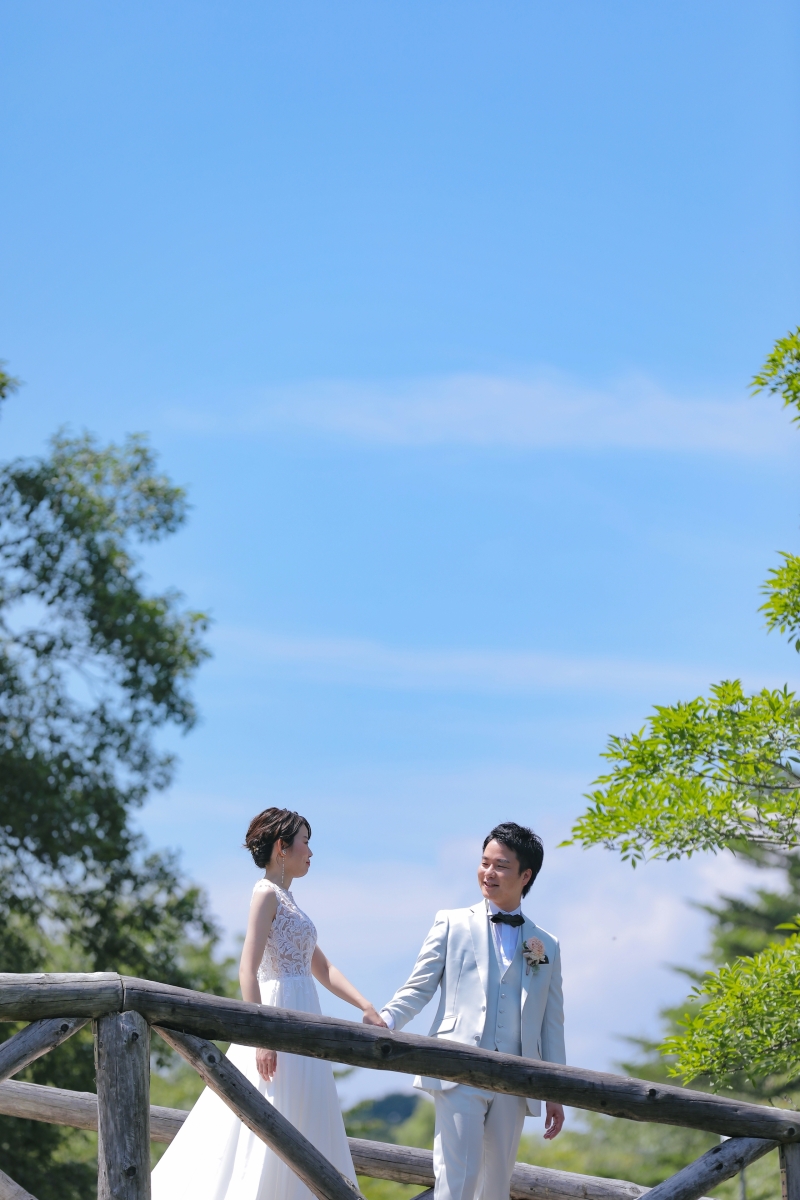 青空とのショット