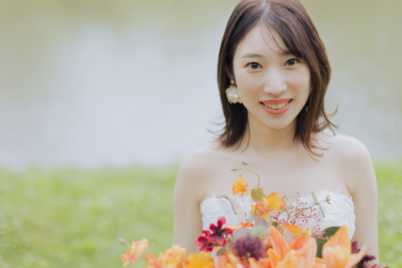 新婦様はかわいく