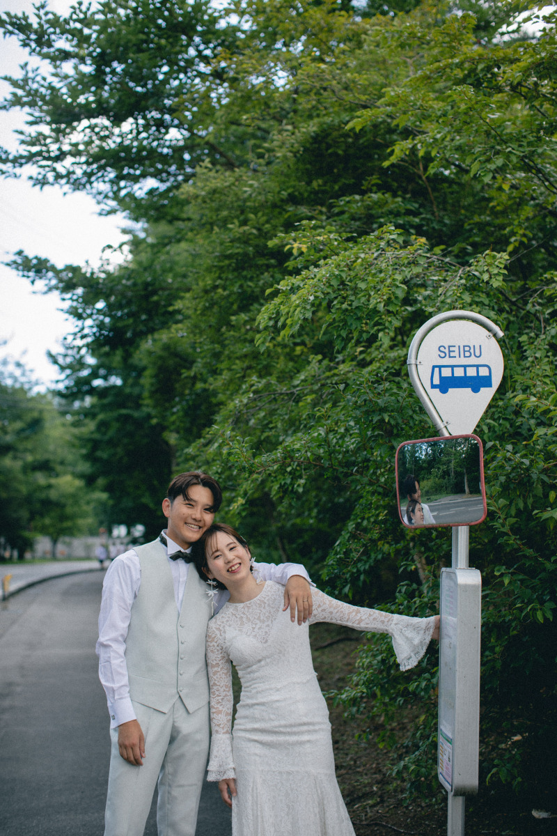 かわいいバス停発見！