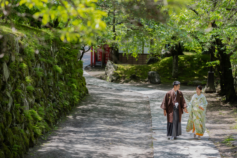 和装から撮影！