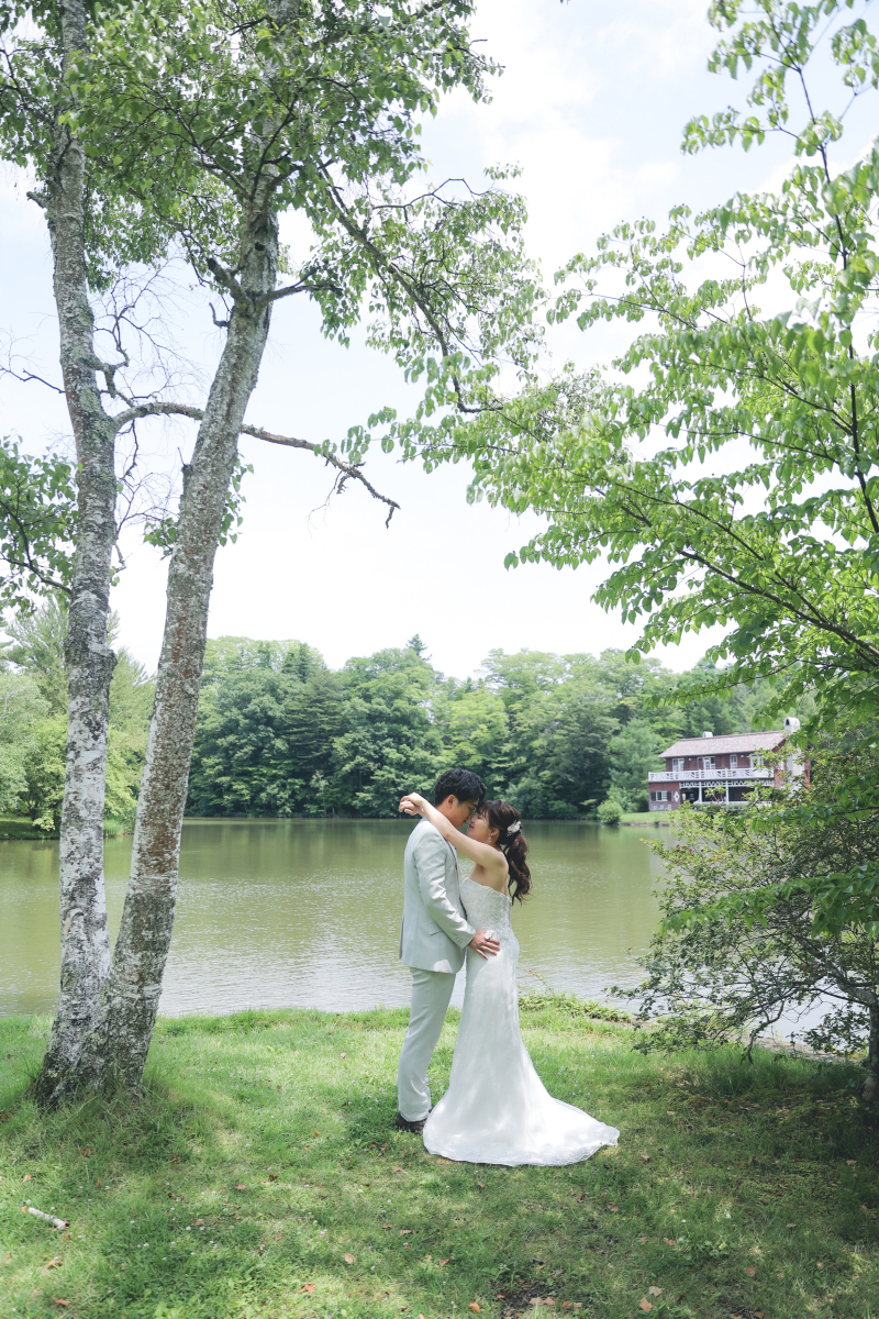 お鼻を合わせて