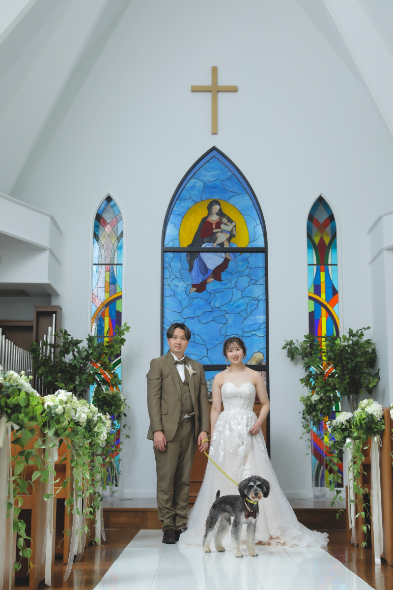 軽井沢にあるとあるチャペルへ。