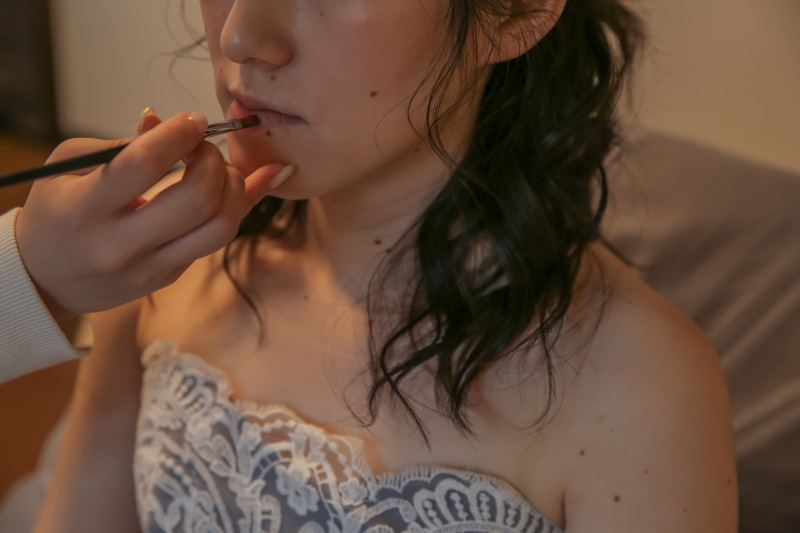 ドキドキの支度中