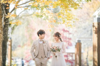 可愛い紅葉ロケは軽井沢で！ photo by Kaito saito