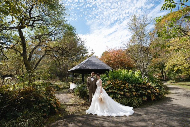 秋の軽井沢撮影