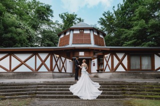 軽井沢洋装ロケーション