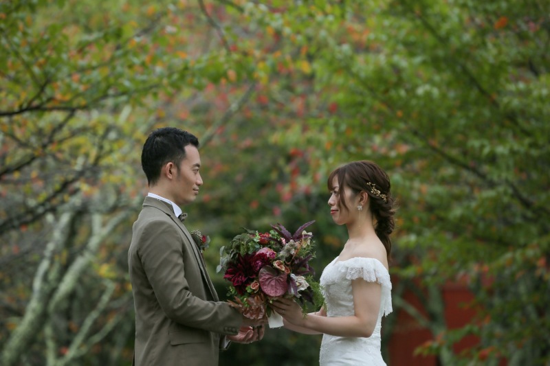 ブーケを使って