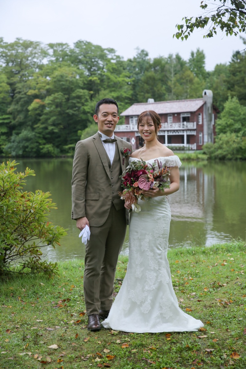 フォーマルな立ち姿