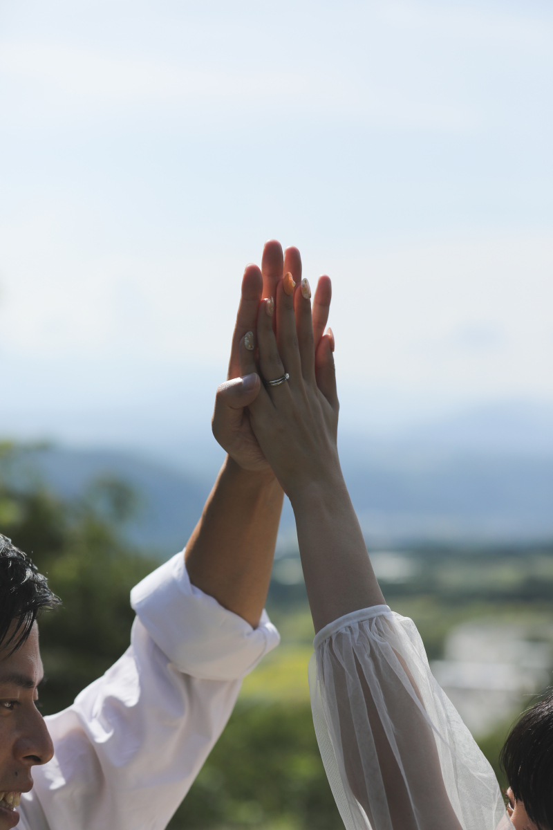 最後は手元のアップも！