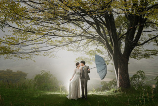 お二人の要望はアートな写真♫