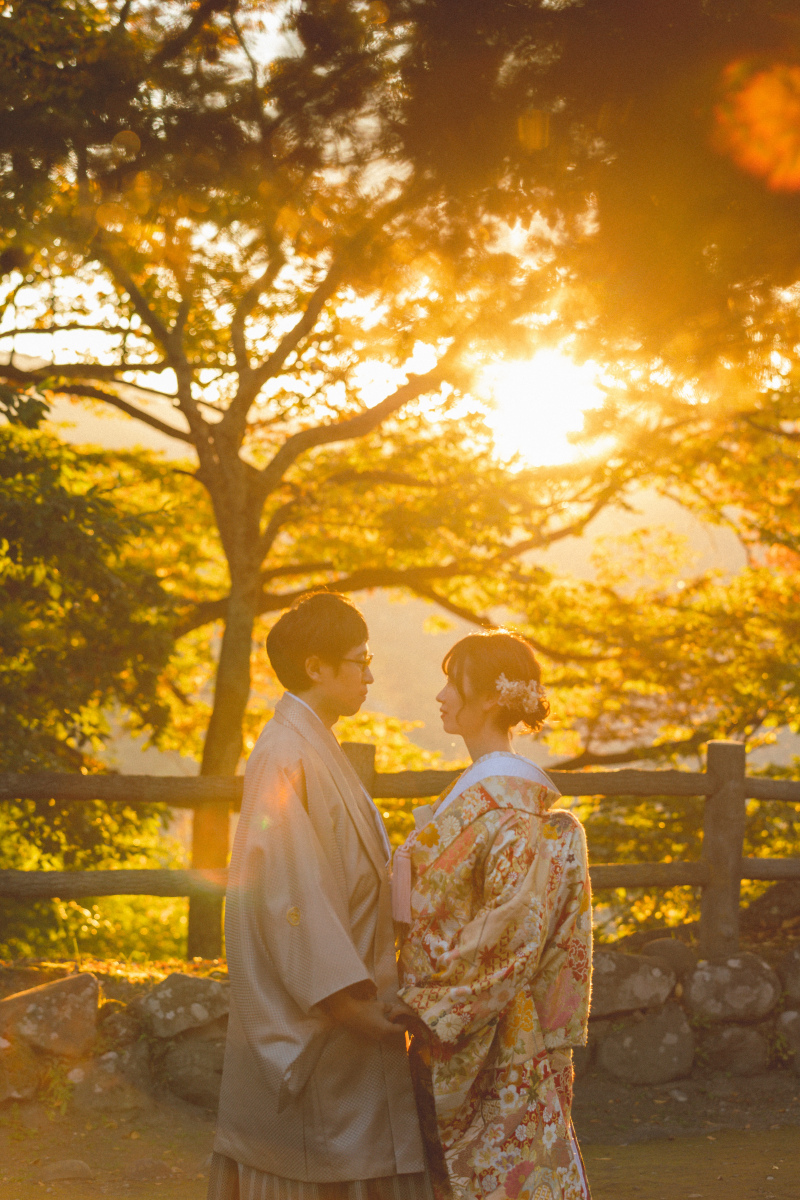 素敵な夕日に出会えました