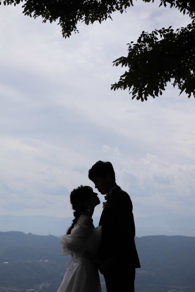 シルエットのお写真