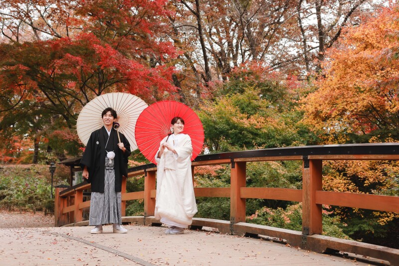 紅葉の小諸懐古園