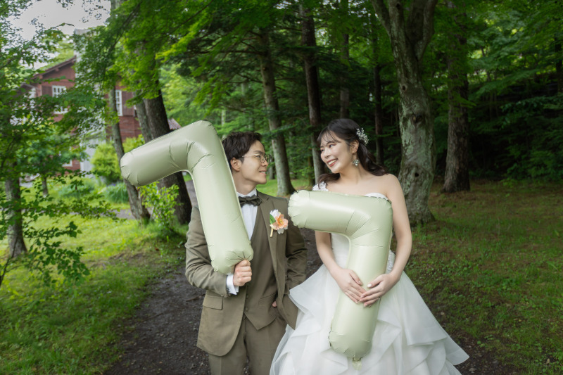 緑豊かなタリアセンで
