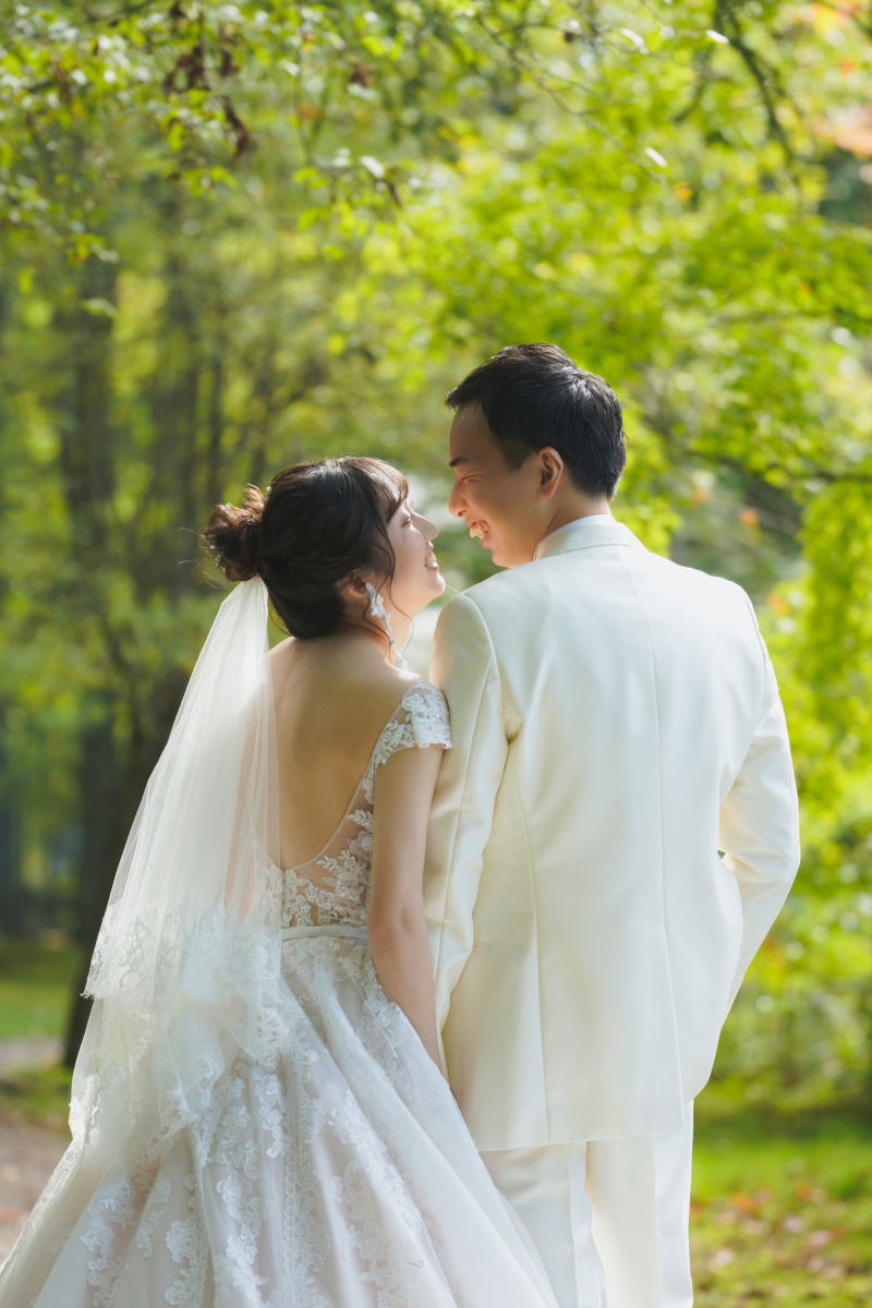 洋装にチェンジ。