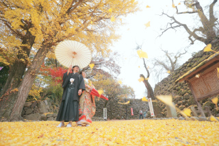 紅葉和装ロケーション