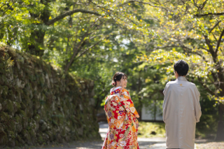 新緑の和洋ロケーション