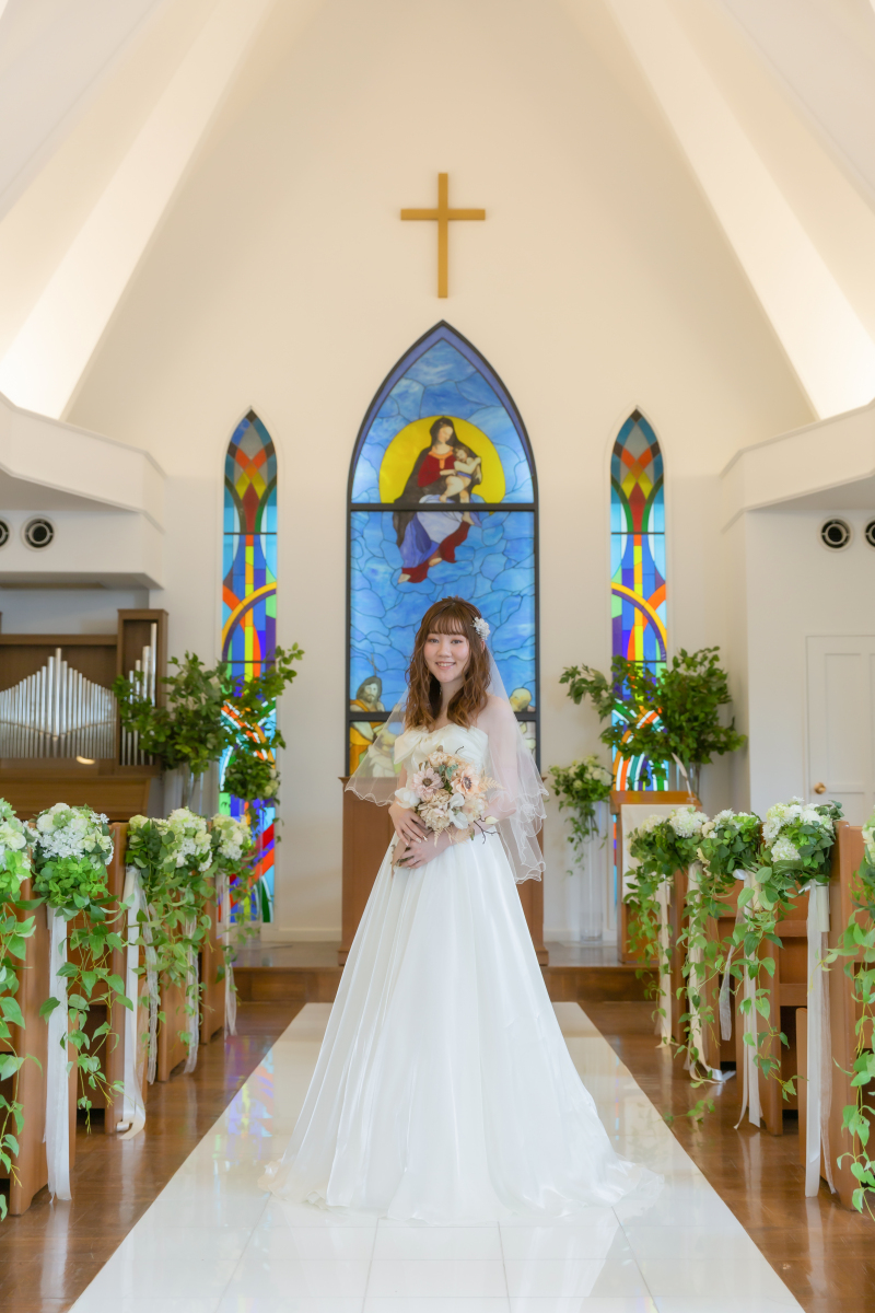 もちろんドレス姿も！