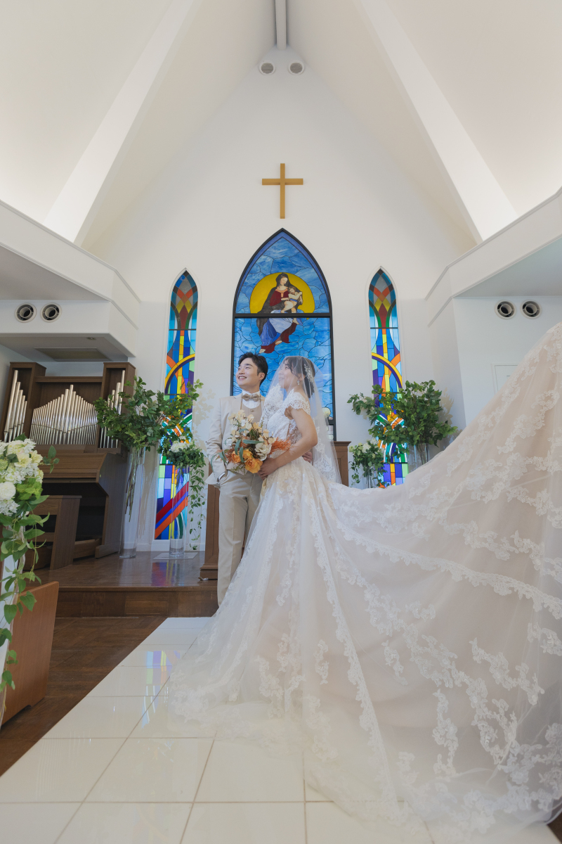 チャペル撮影から！