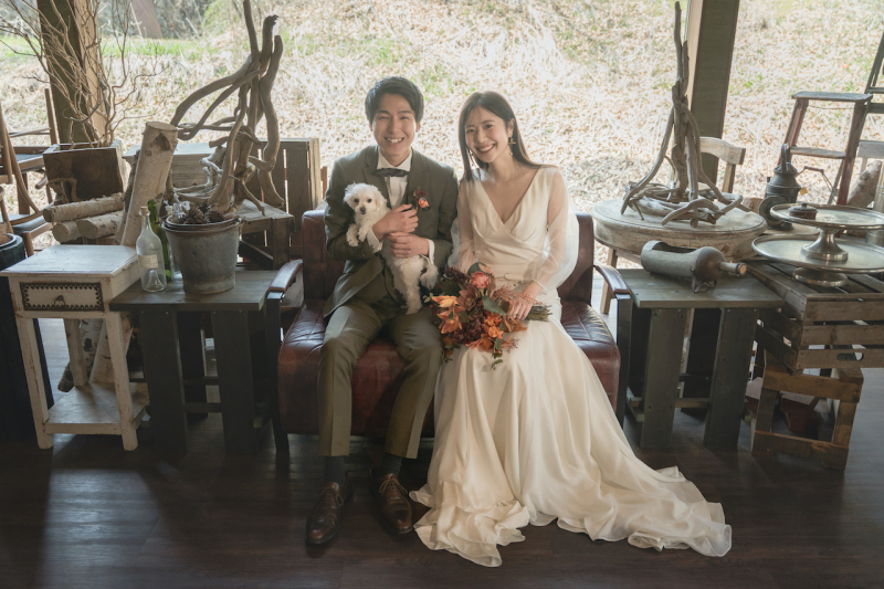 ワンちゃんも一緒に！