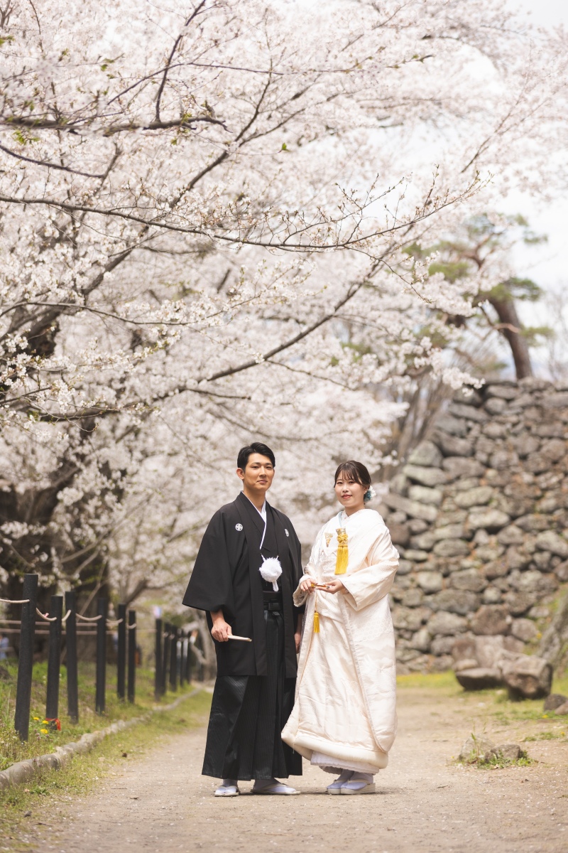 和装ならではのかっちり姿