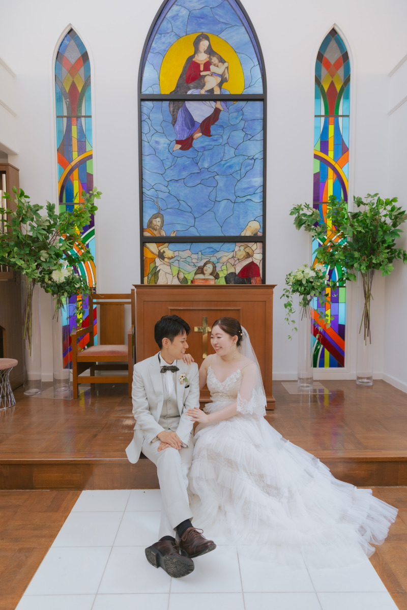 お座りショット