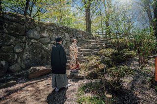 STUDIO AQUA 軽井沢店（スタジオAQUA）_緑の中で楽しむ和装ロケーション