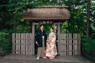 STUDIO AQUA 軽井沢店（スタジオAQUA）_緑の中で楽しむ和装ロケーション