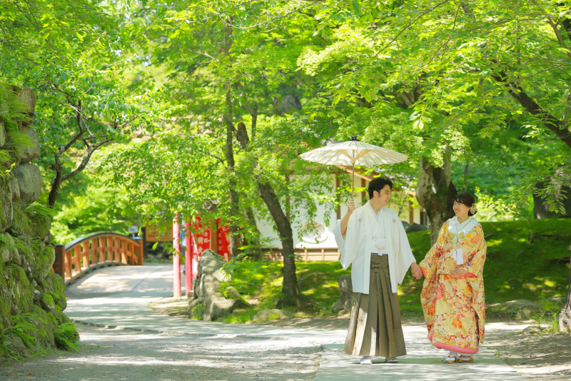 洋装だけでなく和装も素敵♫