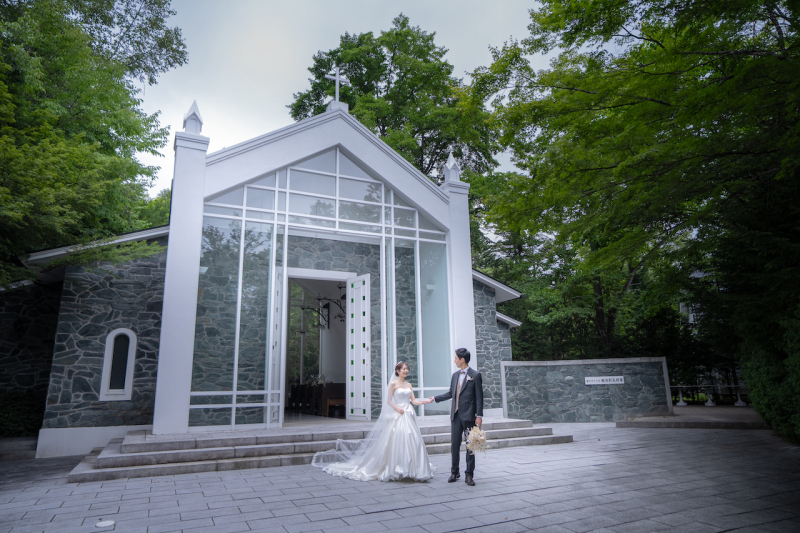 【リゾートでドレスを満喫♪】洋装2か所&チャペルフォト<3か所>プラン◇300カット全データ&30Pアルバム付