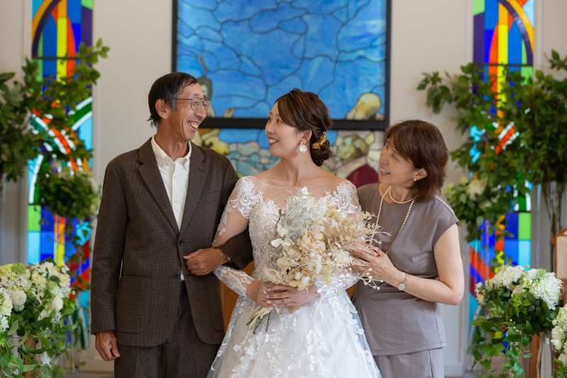 【前撮りもついてくる♪まるで結婚式】チャペルフォトプラン+和装ロケーション◇350カット全データ&30Pアルバム付