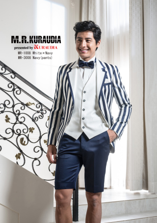 MRブルーストライプ（ハーフパンツ）