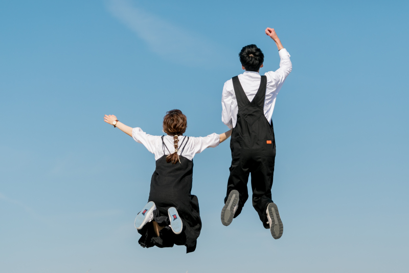 お空にむかってジャンプ!