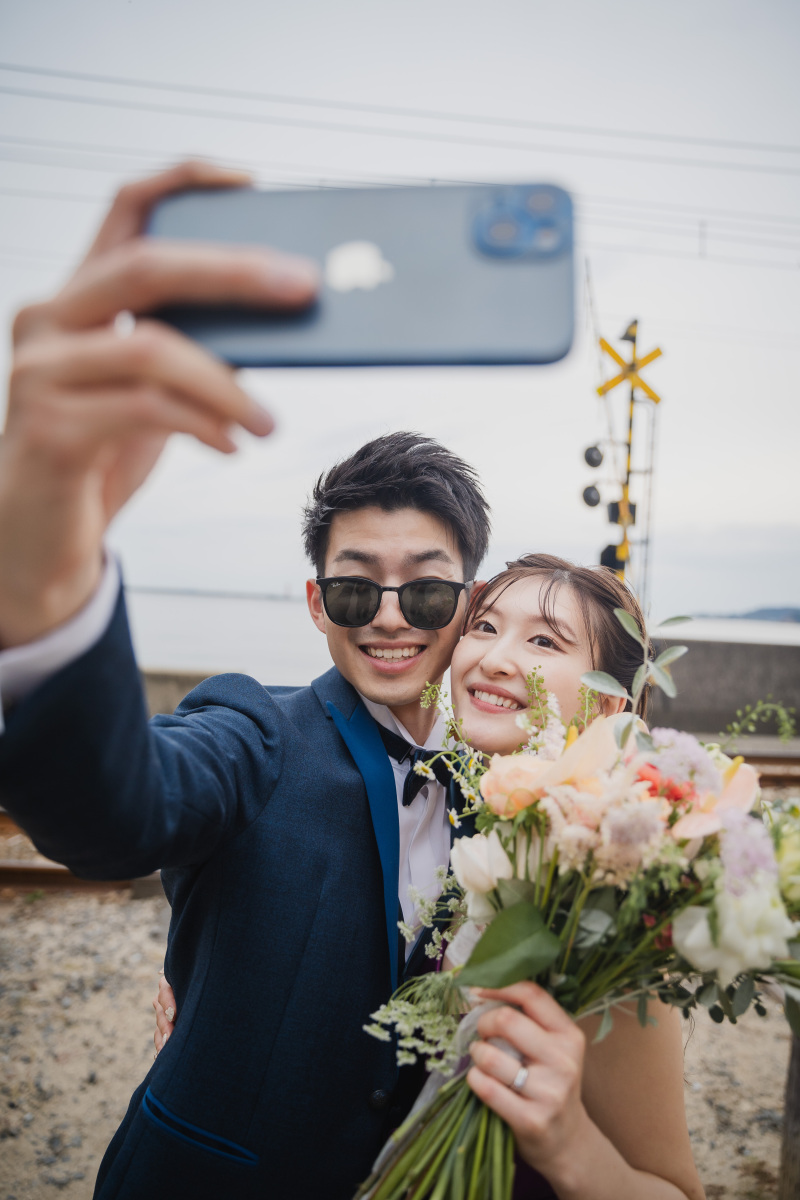 想い出の地を巡るロケーション撮影♪