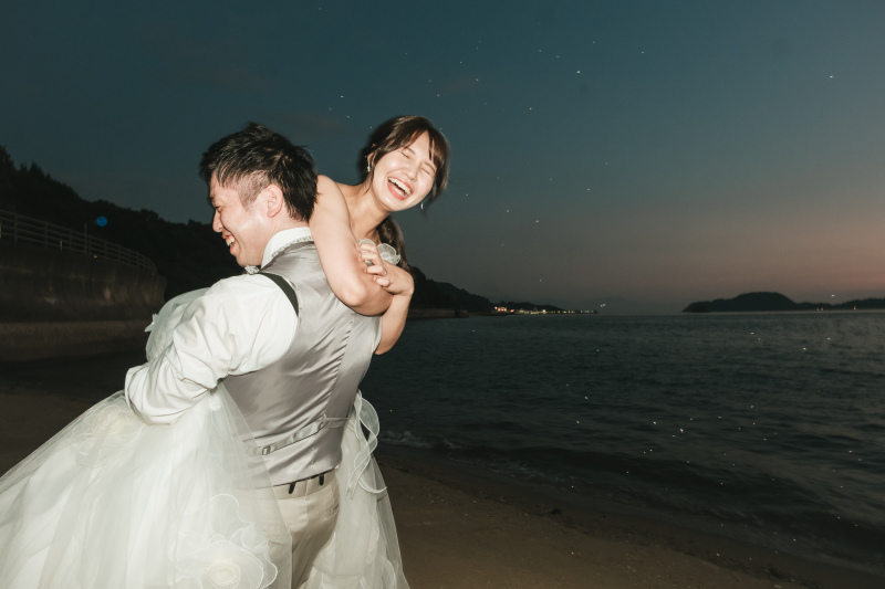 夕暮れとともにパシャリ♪