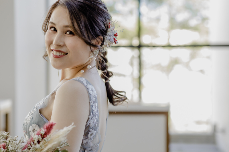 スタイリングも流行りのものを!