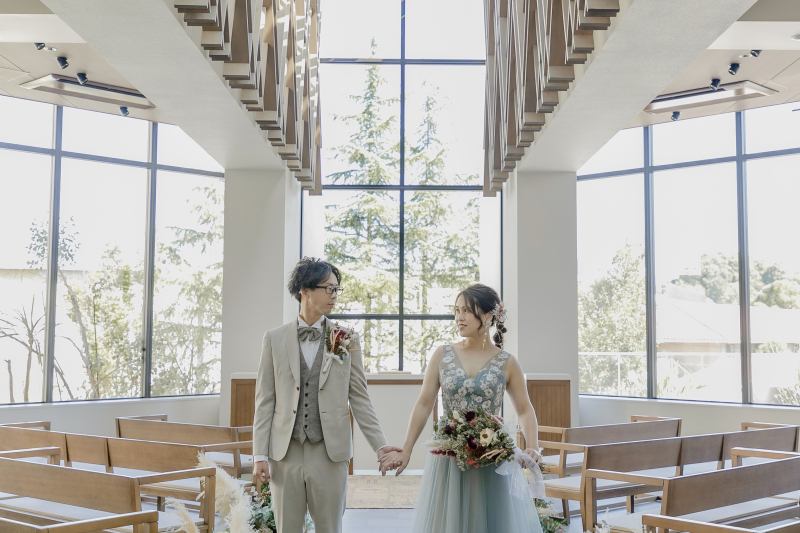 改めて愛を誓いあう…