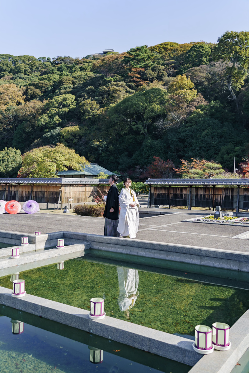 背中合わせで♡