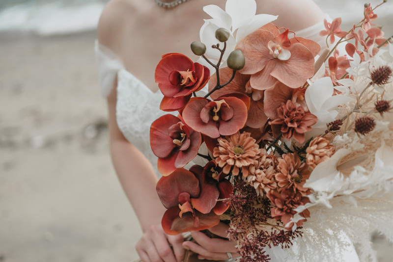 ブーケもこだわって