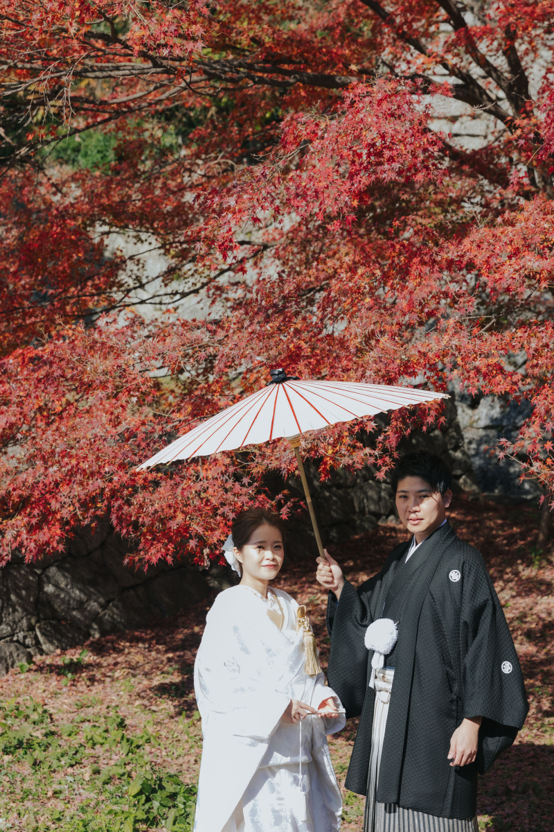 紅葉も真っ盛り！