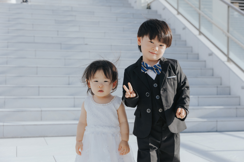 お二人のお子様もパシャリ