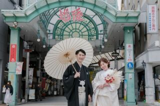 白無垢×ウェディングドレス